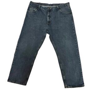 Wrangler Jeans 40x29 Mens Regular Fit Blue Denim Straight Leg Medium Wash